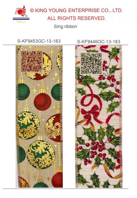 AI Sing Ribbon-Xmas Ornaments